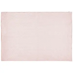 Weighted Blanket Cover CALLISTO 120 x 180 cm Pastel Pink