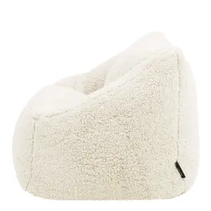 icon Kids Teddy Bear Armchair Bean Bag Natural Childrens Bean Bags