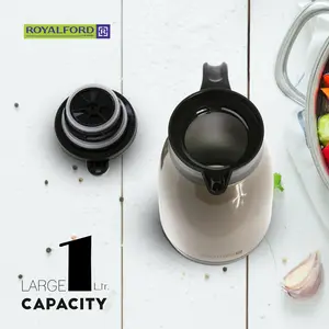 Royalford Insulated Vacuum Thermal Flask – 1 Litre Double Walled