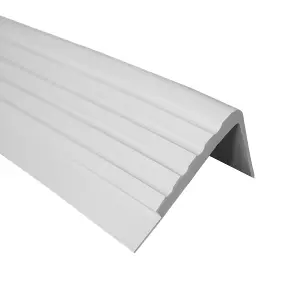 Anti non slip stair  nosing rubber angle step edge trim PVC RO 90cm gray