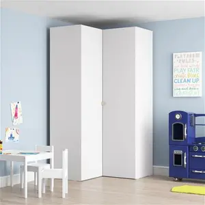 Dristan 2 Door Corner Wardrobe Ebern Designs