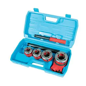 Pipe Threading Kit 13mm / 19mm / 25mm / 32mm Die Heads