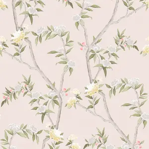 Galerie Spring Blossom Pink Wallpaper