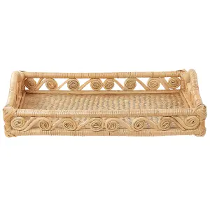 Beliani Boho Tray CALAYAN Beige