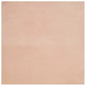 Rug HUARTE Short Pile Soft and Washable Blush 240x240 cm