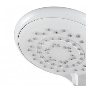 Triton 8000 Series Universal Large Five Spray Shower Head White - T80Z AS2000XT