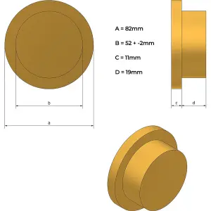 Clock Insert 82mm - Project Kits