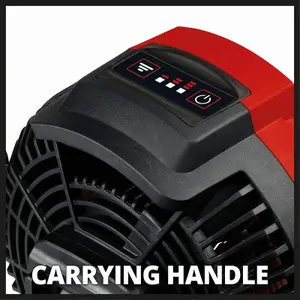 Einhell Cordless Fan 18V Power X-Change Adjustable Airflow 2200rpm Wall Mountable GE-CF 18/2200 Li - Body Only