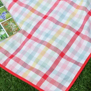 Extra Large Chantilly Pastel Finish Outdoor Picnic Blanket Mat Gift Idea