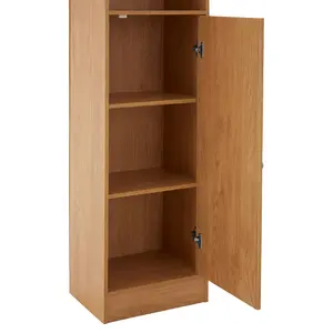 Maison by Premier Portland Tall Oak Veneer Cabinet