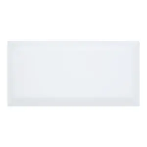 Trentie White Gloss Metro Ceramic Wall Tile Sample