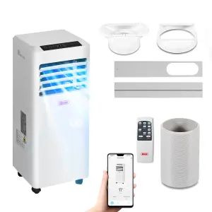 ALECOME Portable Air Conditioner 3-in-1 Air Conditioner Dehumidifier Conditioning Unit 8000 BTU 2900W Remote Class A