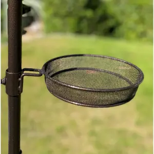 Metal Complete Bird Feeding Station with 4 Feeders with Stabiliser Stand