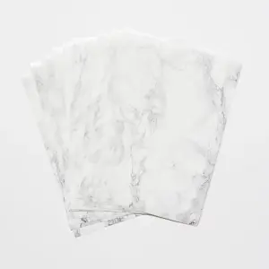 d-c-fix Marble Cortes Silver Self Adhesive Vinyl A4 Craft Pack (10 sheets)