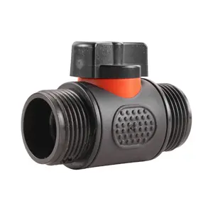 garden watering hose /irrgation flow control valve male-male 3/4" bsp thread(26mm across the thread)