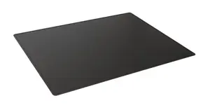 Durable Smooth Non-Slip Desk Mat Laptop PC Keyboard Mouse Pad - 53x40 cm - Black