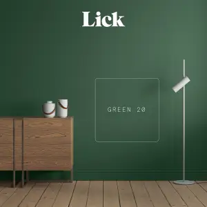 Lick Green 20 Peel & stick Tester