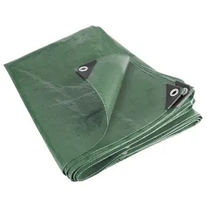 Greena Heavy Duty Tarpaulin 2 x 2m Plus Bonus Rope 15m