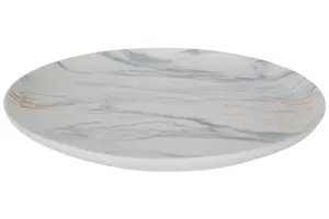 Maison by Premier Marble Luxe Dinner Plate