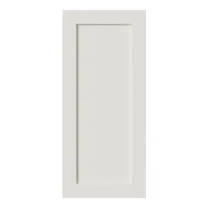 Tydeman Matt porcelain Shaker Tall wall Cabinet door (W)400mm (H)900mm (T)20mm