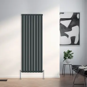 Right Radiators 1800x544 mm Vertical Single Flat Panel Designer Radiator Central Heating Rads Anthracite