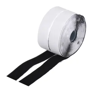 Diall Nylon Black Hook & loop Tape (L)5m (W)30mm