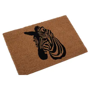 Interiors by Premier Zebra Face Doormat