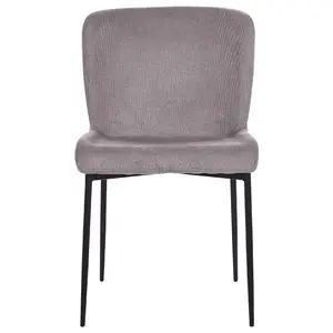 Set of 2 Dining Chairs ADA Dark Grey