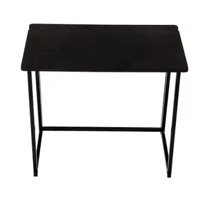 Oypla Compact Folding Writing Computer Desk Home Office Worktop Table with Metal Legs