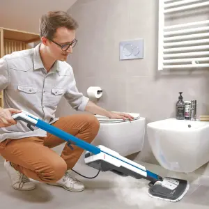 Polti Vaporetto SV620 Style Steam Mop with Handheld Steam Cleaner, 15 Accessories