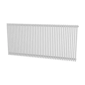 Agadon Aurora Designer Radiator 600 x 1260 mm White - 3515 BTU - 10 Years Guarantee