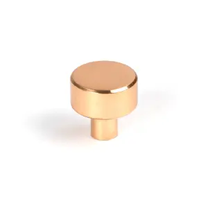 From The Anvil Polished Bronze Kelso Cabinet Knob - 25mm (No rose)