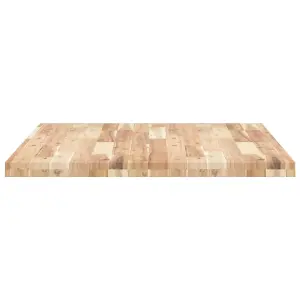 Berkfield Desk Top Untreated 100x80x4 cm Solid Wood Acacia