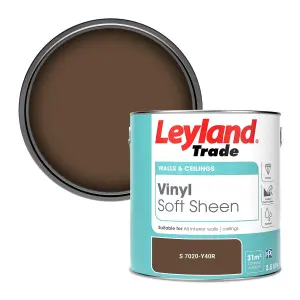 Leyland Trade Vinyl Soft Sheen Walls & Ceilings Emulsion Paint (S 7020-Y40R) - 2.5L