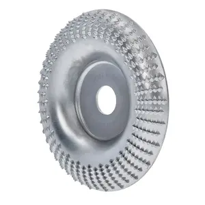 TOUGH MASTER Wood Grinding Disc Silver Steel Grinder Wheel 100mm x 16mm (TM-GD100)