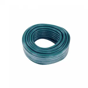 Oypla 50m PVC Flexible Green Hose Outdoor Garden Hose Pipe