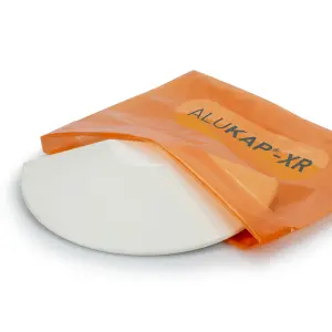 Alukap AKX778W White Ridge radius end cap (W)100mm