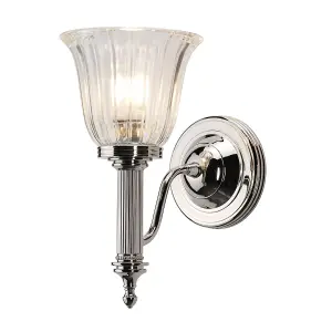 Elstead Lighting - Carroll 1 Light - Polished Nickel