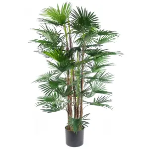 120cm Fan Palm Artificial Tree Realistic Plant