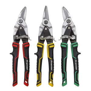 Sealey High Leverage Aviation Tin Snip Set 3pc AK69073