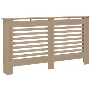 Sturdy and Durable Radiator Cover 152x19x81.5 cm MDF