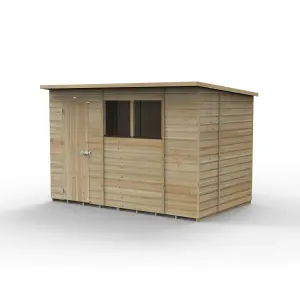 Beckwood 10x6 Pent Shed - 2 Windows