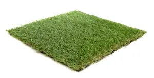 Best Artificial 30mm Grass 1mx6m (3.3ft x 19.6ft) - 6m² Child & Pet Friendly Easy Install Turf Roll UV Stable Artificial Lawn