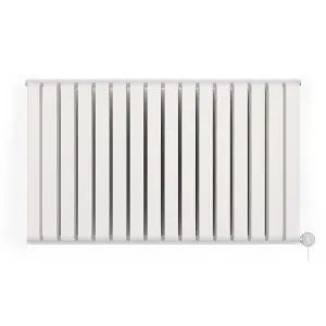 Terma 230V 1.2kW White Smart Horizontal Oil-filled radiator (H) 630mm x (W) 1045mm