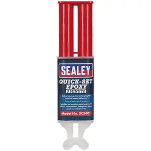 25ml Quick Setting Epoxy Adhesive - 5 Minute Set Time - Water & Impact Proof