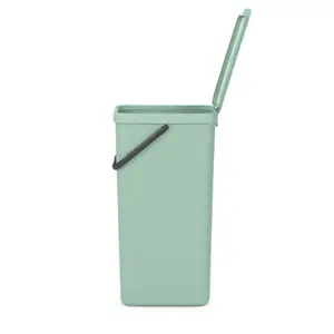 Brabantia Sort and Go 40 Litre Rubbish Bin Jade Green