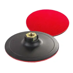 Hook & Loop 125mm Rubber Backing Pad for Angle Grinder Sander Polisher Discs M14