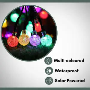 Set of 50 Solar String Lights Outdoor Garden LED 35.5m Waterproof String Lights