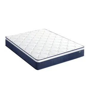 Tight Top pocket spring mattress - Medium firmness mattress - Mattress with multiple layers Kingsize (5')