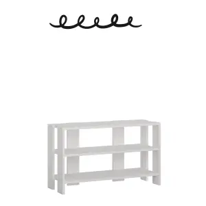 Decortie Tono Shoe RackHanger White